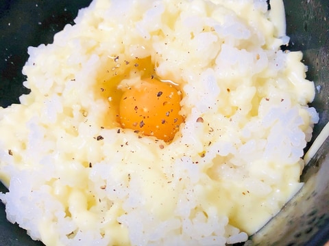 バターチーズライスの卵かけご飯 レシピ 作り方 By さくらぐみ 楽天レシピ